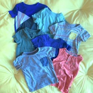 Lot of 7 Boys T-Shirts